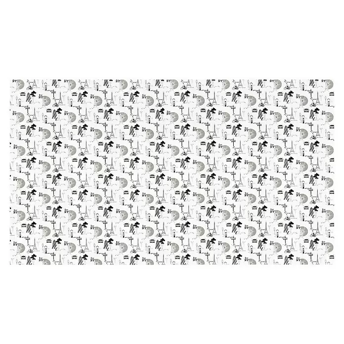 Papel pintado de vinilo autoadhesivo PF-104-1 - 90 cm x 3,3 m, 100% PVC - Vista frontal