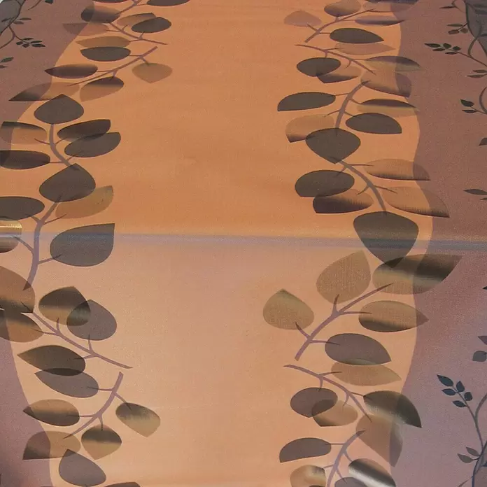 Mantel para mesa a metros Terracota - Ancho: 140 cm, Terracota - Primer plano