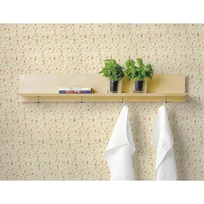 Papel pintado de vinilo autoadhesivo Tulipán - 90 cm x 3,3 m, 100% PVC - Foto ambiente