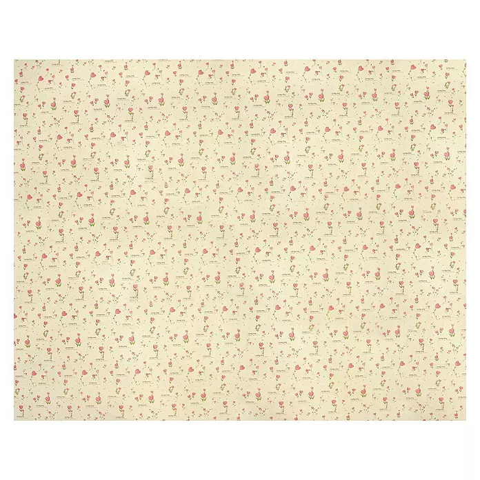 Papel pintado de vinilo autoadhesivo Tulipán - 90 cm x 3,3 m, 100% PVC - Vista frontal