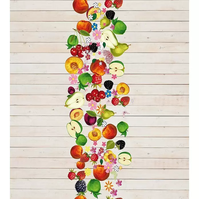 Mantel para mesa a metros Tropic - Ancho: 137 cm, Multicolor - Primer plano