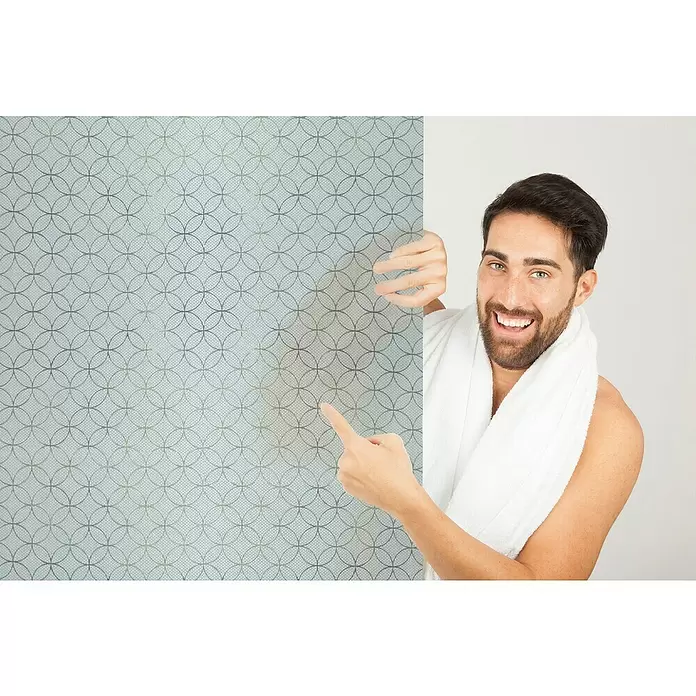 Lámina adhesiva al corte gofrado fix Rissani - Ancho: 46 cm - Foto ambiente