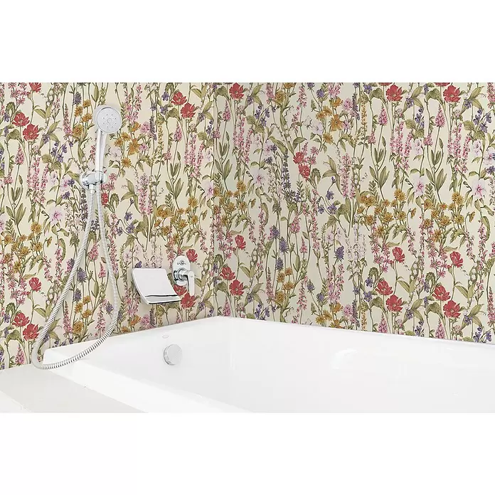Papel pintado de vinilo autoadhesivo Rural - 90 cm x 3 m, 100% PVC - Foto ambiente