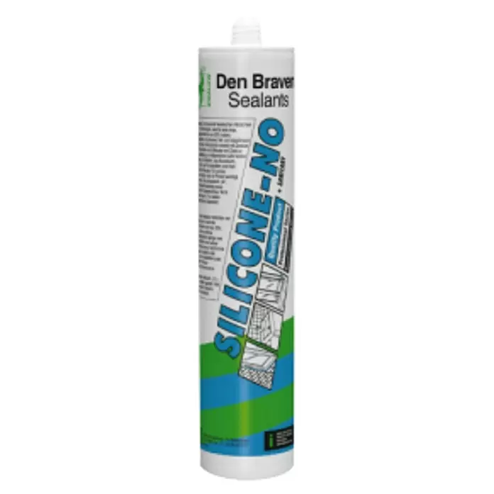 Zwaluw den Braven Siliconenkit Silicone NO - 310 ml, Jasmijn - Vooraanzicht