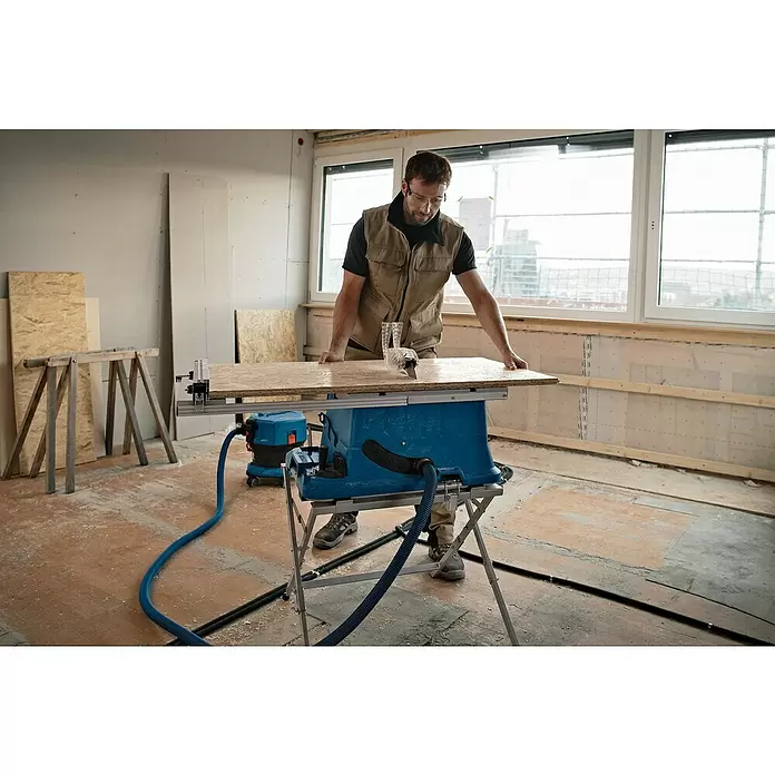 Bosch Professional Biturbo Akku-Tischkreissäge GTS 18V-216 - 18 V, Ohne Akku, Durchmesser Sägeblatt: 216 mm, Ohne Sägetisch - Anwendungsbeispiel