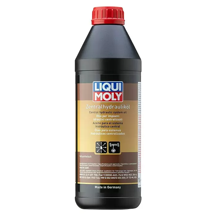 Liqui Moly Hydrauliköl - 1 l, Vollsynthetisch - Vorderansicht