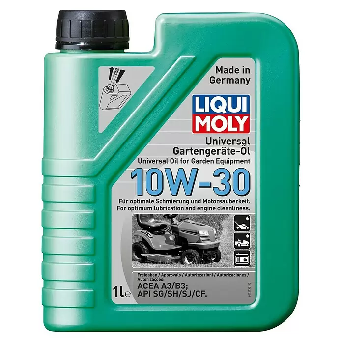 Liqui Moly Gartengeräte-Öl - 10W-30, A3/B3, 1 l - Vorderansicht