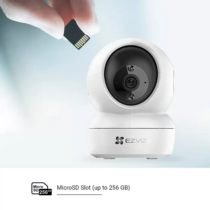 EZVIZ Cámara de vigilancia C6N - Ángulo de detección: 360 °, Alcance de detección: 10 m (infrarrojo) - Producto en uso
