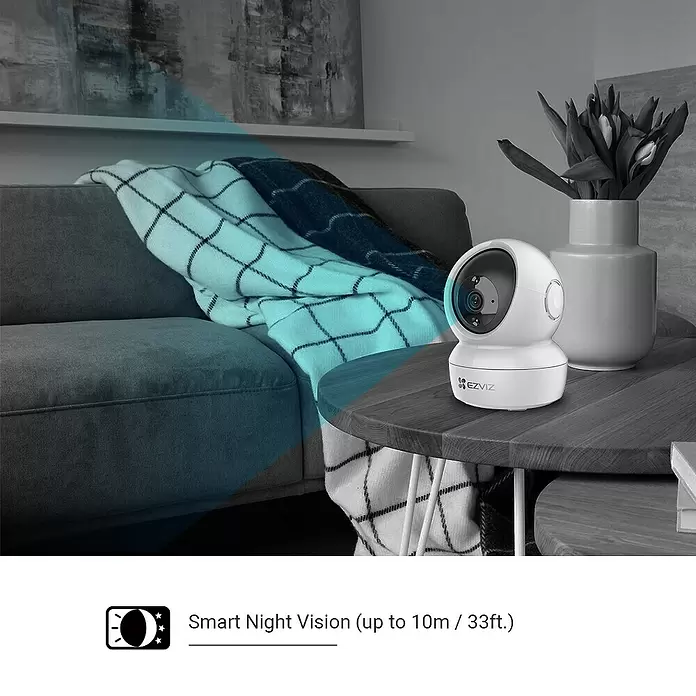 EZVIZ Cámara de vigilancia C6N - Ángulo de detección: 360 °, Alcance de detección: 10 m (infrarrojo) - Producto en uso