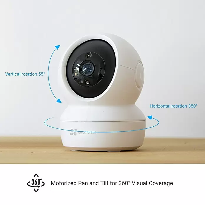 EZVIZ Cámara de vigilancia C6N - Ángulo de detección: 360 °, Alcance de detección: 10 m (infrarrojo) - Producto en uso
