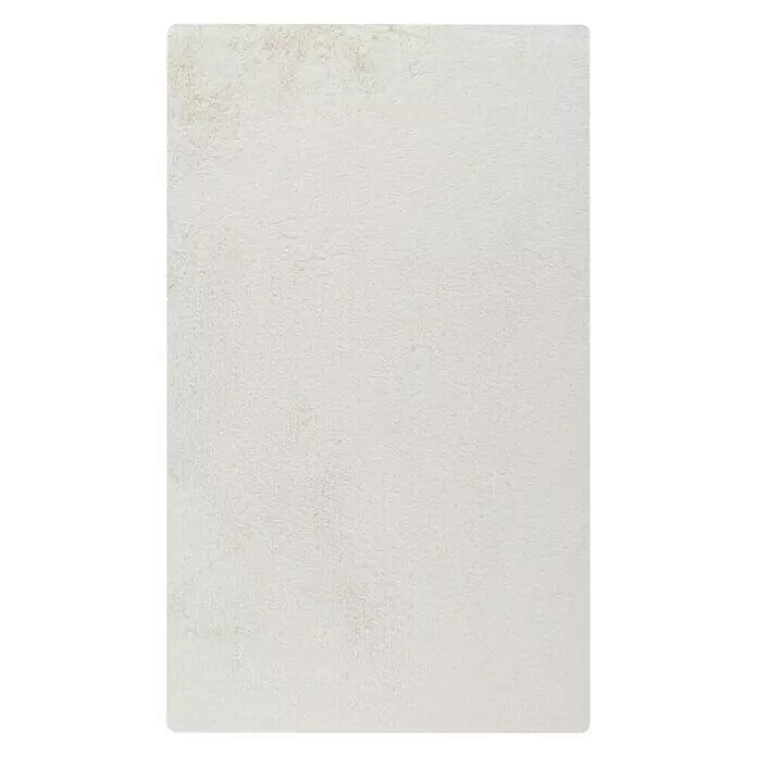 Kupaonski tepih Happy - 67 x 110 cm, Bijele boje - Pogled odozgo