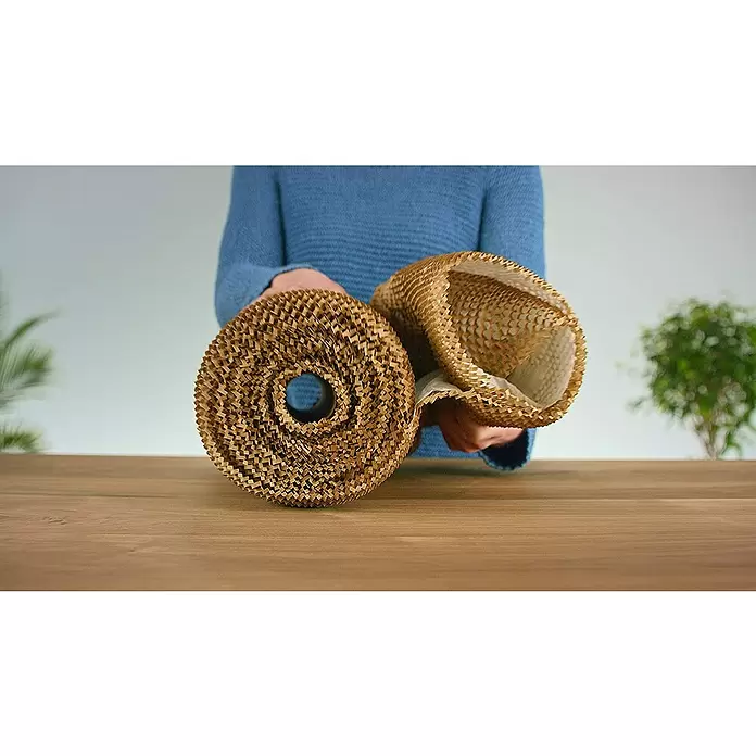 Ranpak Luftpolsterpapier NatureWrap - L x B: 10 m x 35 cm - Anwendungsbeispiel