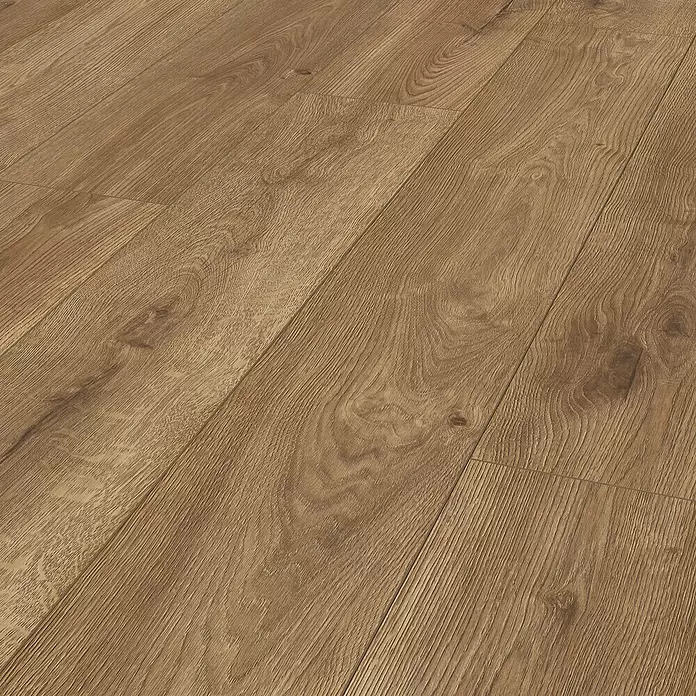 LOGOCLIC Aquaprotect Laminado Roble Hillside - 1.285 x 192 x 8 mm, AC4, Aqua Protect: Sí, Junta: Junta V4 - Primer plano
