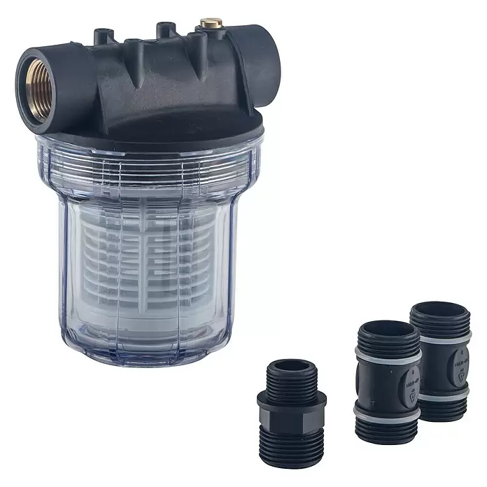 AL-KO Gartenpumpen-Vorfilter 100/1 - Passend für: AL-KO Gartenpumpen - Diagonale Ansicht