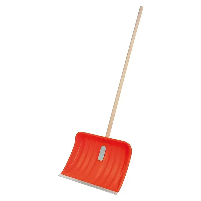 Freund Victoria Plastična lopata za snijeg - 50 cm, Crvene boje - Dijagonalni pogled