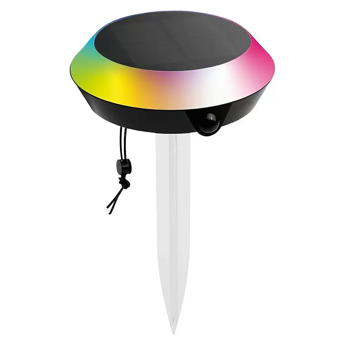 Muvit iO Lámpara solar inteligente Bluetooth RGB+CCT - 100 lm, Para exterior - Vista angular