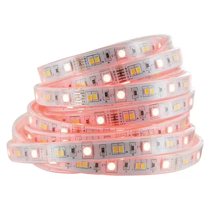 Muvit iO Tira LED inteligente WiFi RGB+CCT - Largo: 5 m, RGB, Para exterior - Vista frontal