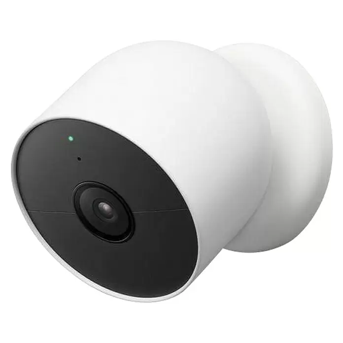 Google Nest Cámara de vigilancia de batería - Alcance de detección: 7,5 m, An x Al: 8,3 x 8,3 cm - Vista angular