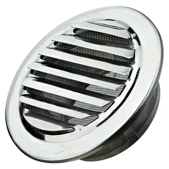Vafra Okrugla ventilacijska rešetka - 150 mm - Dijagonalni pogled
