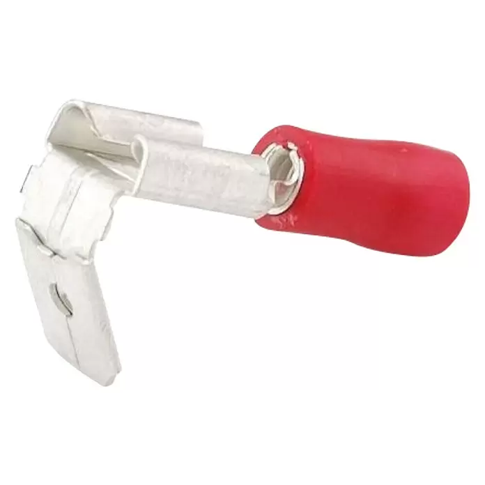 Carpoint Kabelverbinder Vlakstekker Tab 561 - Rood, 10 st. - Diagonaal zicht