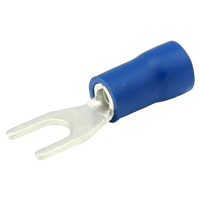 Carpoint Kabelverbinder vorktong kabelschoen 664 - Blauw, 10 st. - Diagonaal zicht