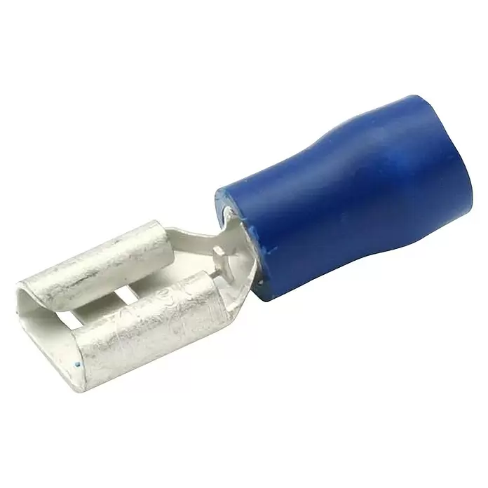Carpoint Kabelverbinder Vlakstekerhuls 544 - Blauw, 10 st. - Diagonaal zicht
