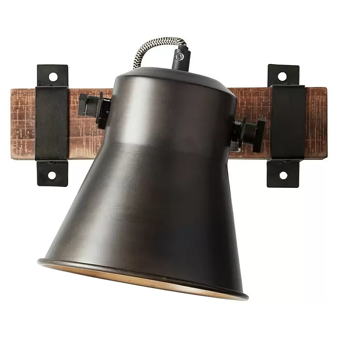 Brilliant Plow Wandspot - l x b x h: 24 x 17 x 25 cm - Vooraanzicht