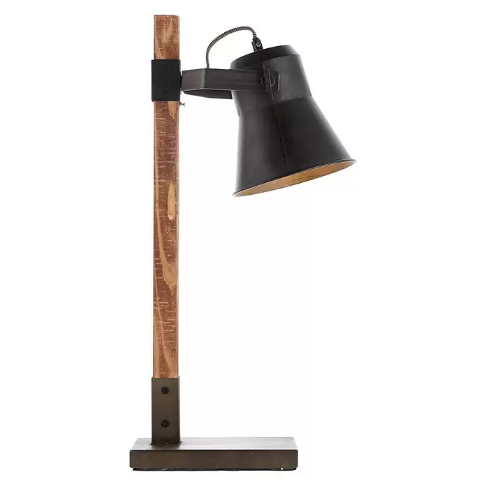 Brilliant Plow Tafellamp - Hoogte: 55 cm - Zijaanzicht rechts