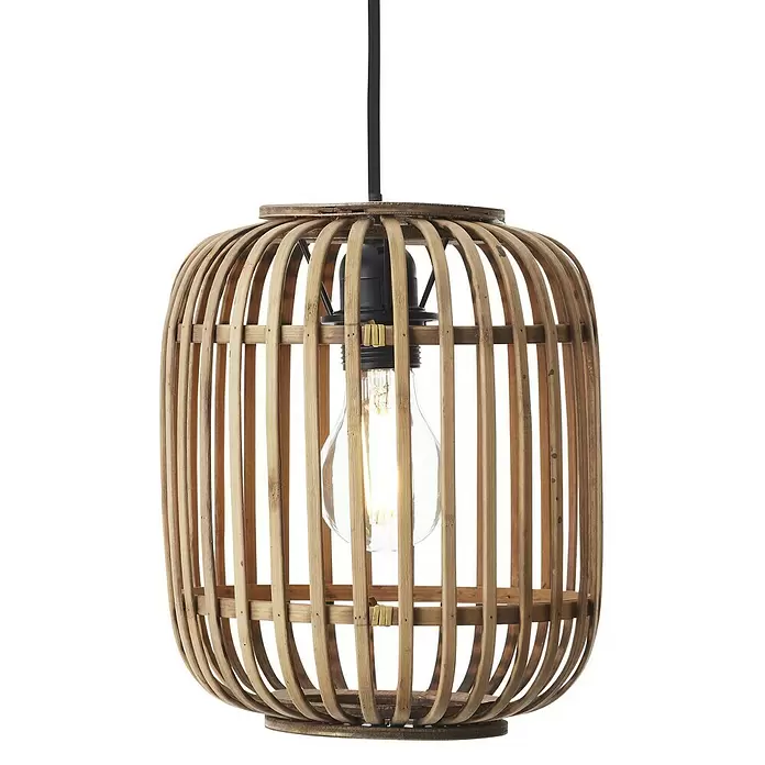 Brilliant Woodrow Hanglamp - l x b x h: 105 x 22 x 125 cm - Close-up