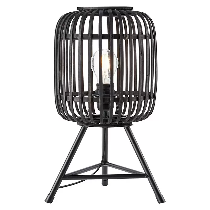 Brilliant Woodrow Tafellamp - 60 W, E27 - Vooraanzicht