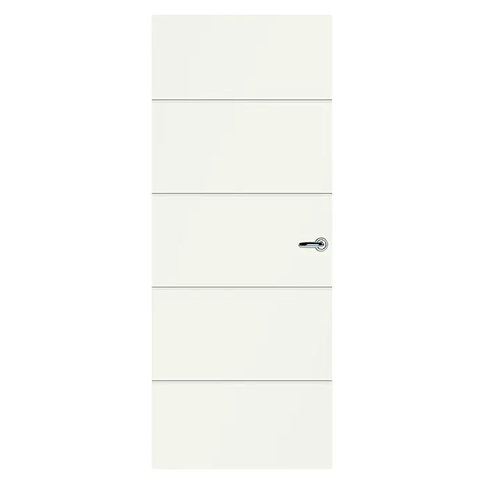Solid Elements Binnendeur SE 1550 - 78 x 211,5 cm, Wit, Stomp, Honingraat - Vooraanzicht