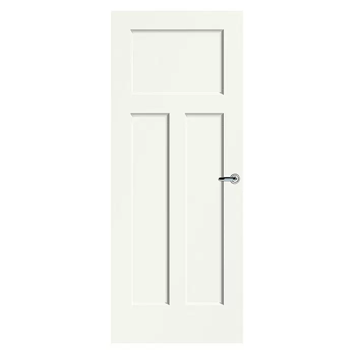 Solid Elements Binnendeur SE 1540 - 83 x 211,5 cm, Wit, Stomp, Honingraat - Vooraanzicht