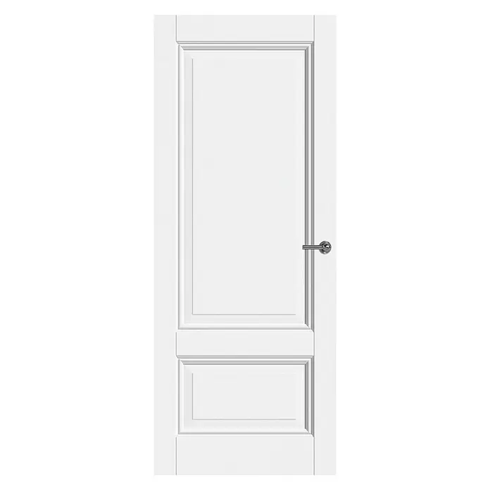 Solid Elements Binnendeur SE 3030 - 78 x 211,5 cm, Wit, Stomp, Massief - Vooraanzicht
