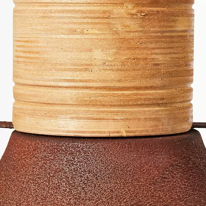 Brilliant Emma Hanglamp - Ø x h: 47 x 143 cm, Roest - Close-up