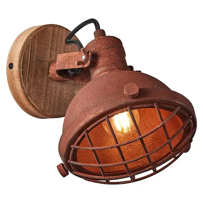 Brilliant Mila Wandlamp - l x b x h: 16 x 21 x 21 cm - Diagonaal zicht
