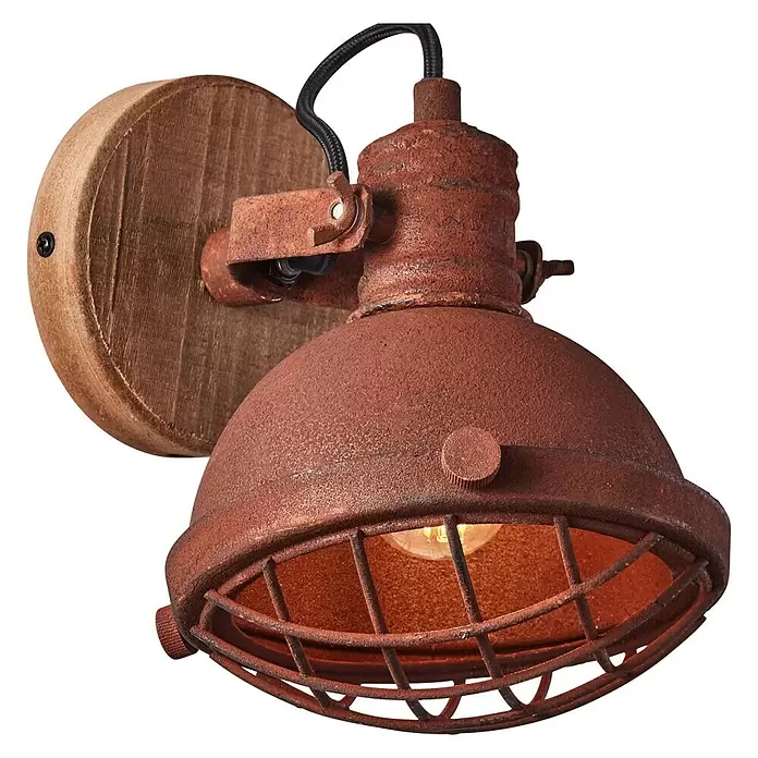 Brilliant Mila Wandlamp - l x b x h: 16 x 21 x 21 cm - Diagonaal zicht