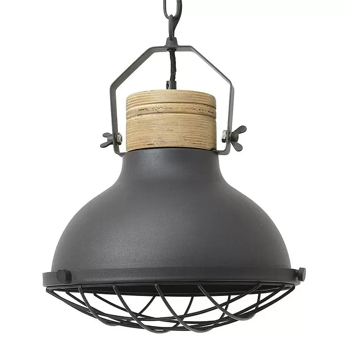 Brilliant Emma Hanglamp - Zwart, Ø x h: 33 x 133 cm - Close-up