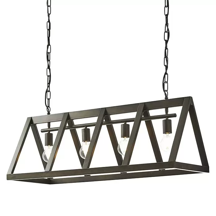 Brilliant Matrix Hanglamp - l x b x h: 95 x 36 x 127 cm - Diagonaal zicht