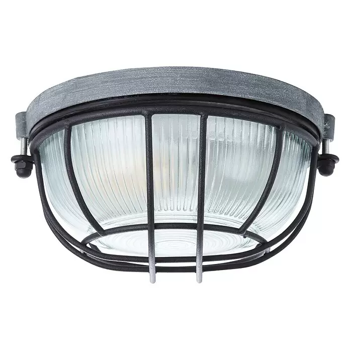 Brilliant Lauren Plafondlamp - Ø x h: 190 mm x 9 cm - Diagonaal zicht