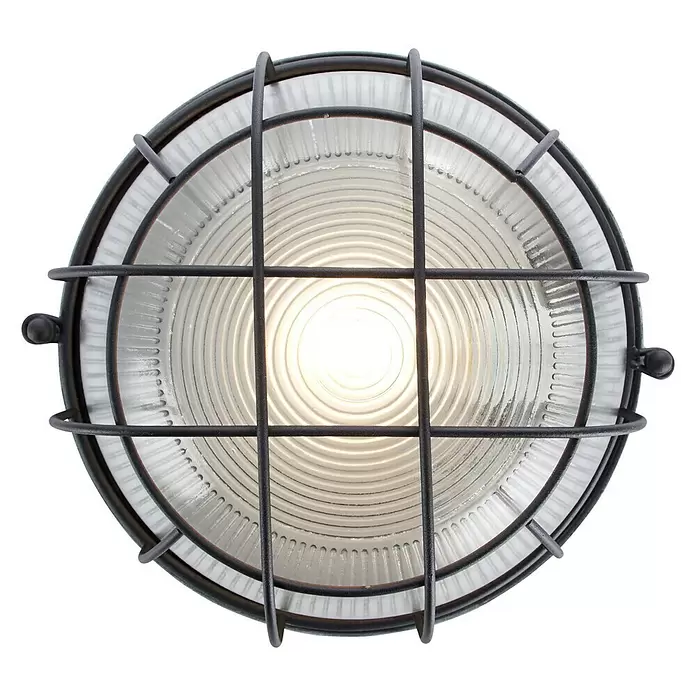 Brilliant Lauren Plafondlamp - Ø x h: 260 mm x 11 cm - Top-down weergave