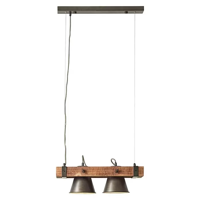 Brilliant Plow Hanglamp - l x b x h: 51 x 20 x 115 cm - Vooraanzicht