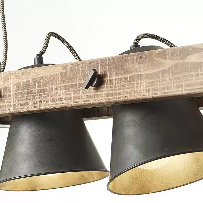 Brilliant Plow Hanglamp - l x b x h: 51 x 20 x 115 cm - Close-up