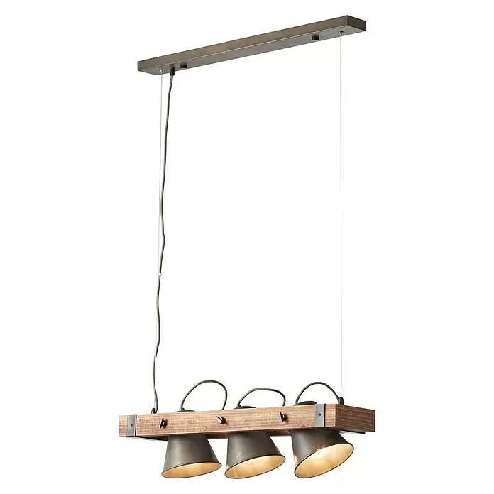 Brilliant Plow Hanglamp - l x b x h: 710 x 20 x 115 cm - Diagonaal zicht