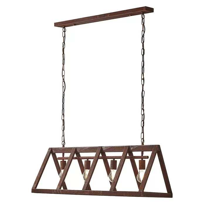 Brilliant Matrix Hanglamp - l x b x h: 95 x 36 x 127 cm - Diagonaal zicht