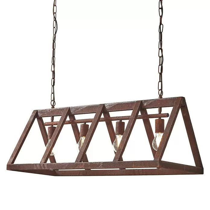 Brilliant Matrix Hanglamp - l x b x h: 95 x 36 x 127 cm - Diagonaal zicht