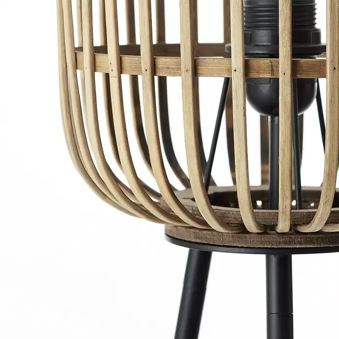 Brilliant Woodrow Staande lamp - Hoogte: 130 cm - Close-up