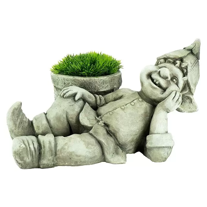 Dekofigur Gnom - Magnesia, L x B x H: 48 x 33 x 25 cm - Vorderansicht