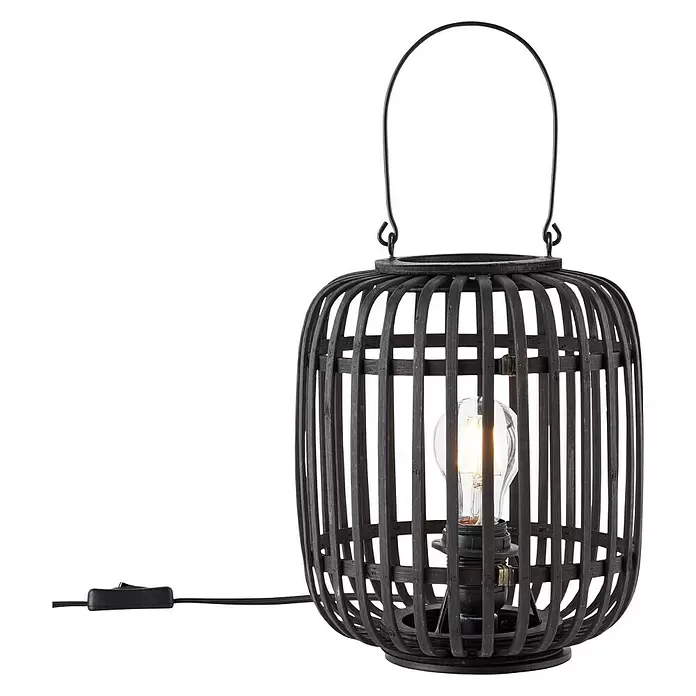 Brilliant Woodrow Tafellamp - Hoogte: 27 cm - Vooraanzicht