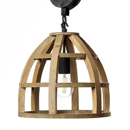 Brilliant Matrix Wood Hanglamp