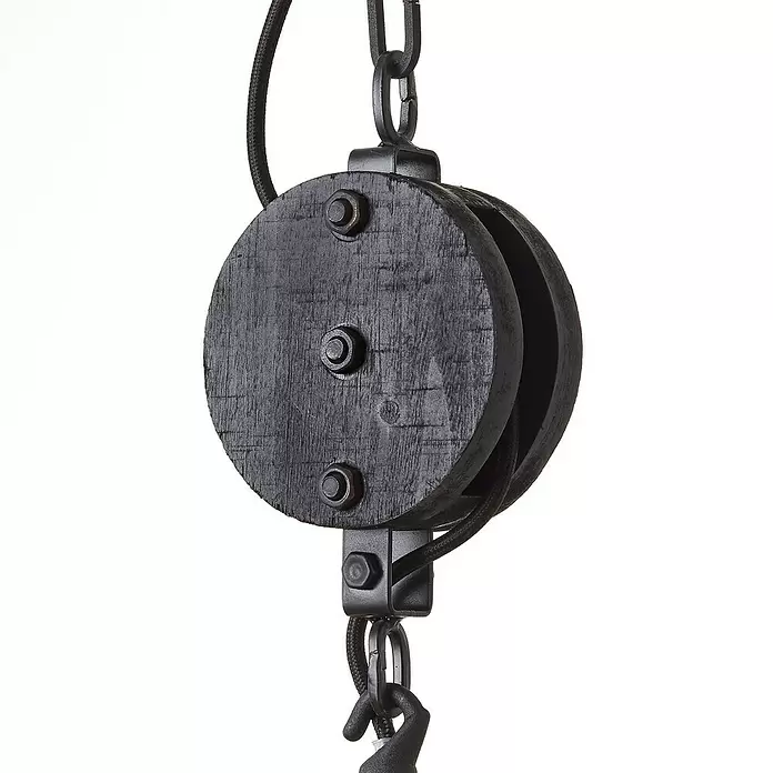Brilliant Matrix Wood Hanglamp -  - Close-up